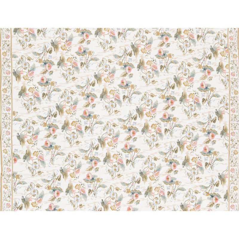 Needlepoint One-of-a-Kind Rectangle 9' X 12'2" Hand Knotted Area Rug