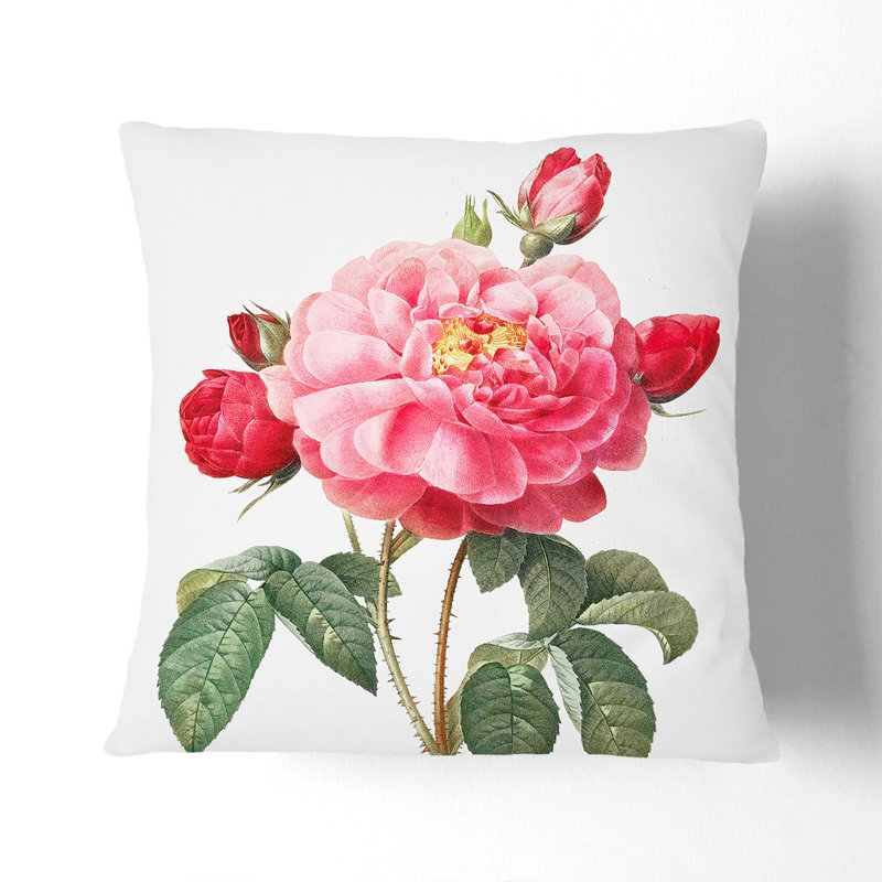 Square Throw Cushion, 40cm H x 40cm W x 15cm D