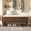 Banc repose-pieds de rangement multifonctionnel de 50,8 pouces avec sièges confortables et rangement caché pour les espaces de rangement-793516036