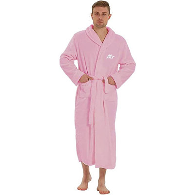 Mid-Calf Bathrobe with Pockets