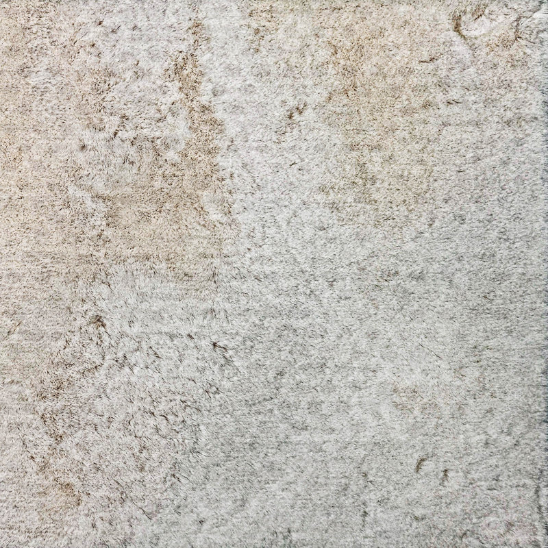 Tapis à poil long de qualité supérieure lavable à la machine ADS539, Ivory, 9' x 12'