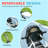 Qaba Push Car For Kids 1-3 Years, 3 In 1 Ride On Sliding Car, Foot To Floor Baby Push Car With Removable Handle, Music, Horn, Canopy, Safety Guardrail-124595244