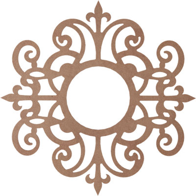 Médaillon de plafond en bois Dijon