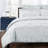 Sloane Modern & Contemporary Cotton Blend Percale Abstract Duvet Cover-23744411