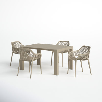 Asherton 55" Patio Dining Set