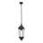 Teri 7 Inch Black Metal Outdoor Pendant