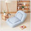 Triple canapé-lit pliable en bleu, réglable et multifonctionnel pour la vie moderne-118043379