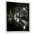 White Floater Framed