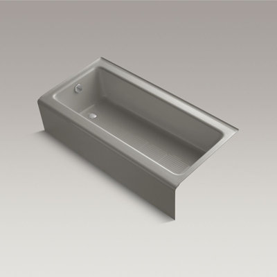 Bellwether® 60" x 30.25" Alcove Soaking Cast Iron Bathtub