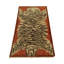 Tiger Skin Contemporary Runner - Gold, Orange, Black By Rug & Kilim-618968587