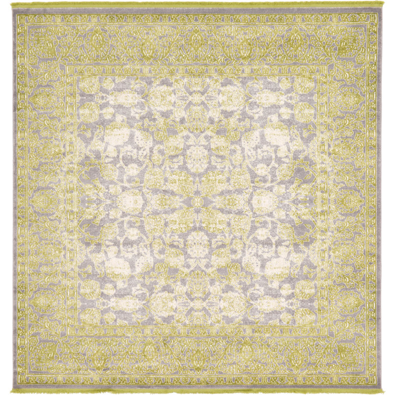 Folkeste Oriental Indoor Rug, Square 8'