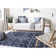 Gautreau Navy/Silver Area Rug