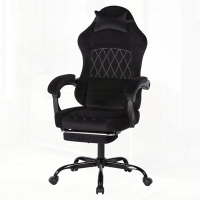 Ergonomic Gaming Chair with Massage, Lumbar Support, and Adjustable Headrest for Ultimate Comfort and Posture