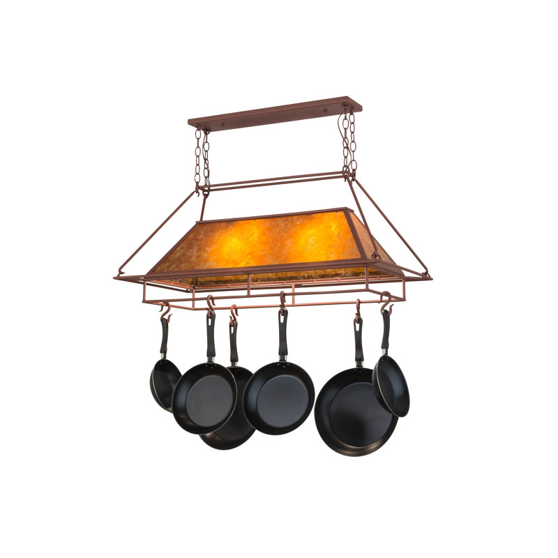 Mission Prime Handcrafted Hanging Pot Rack