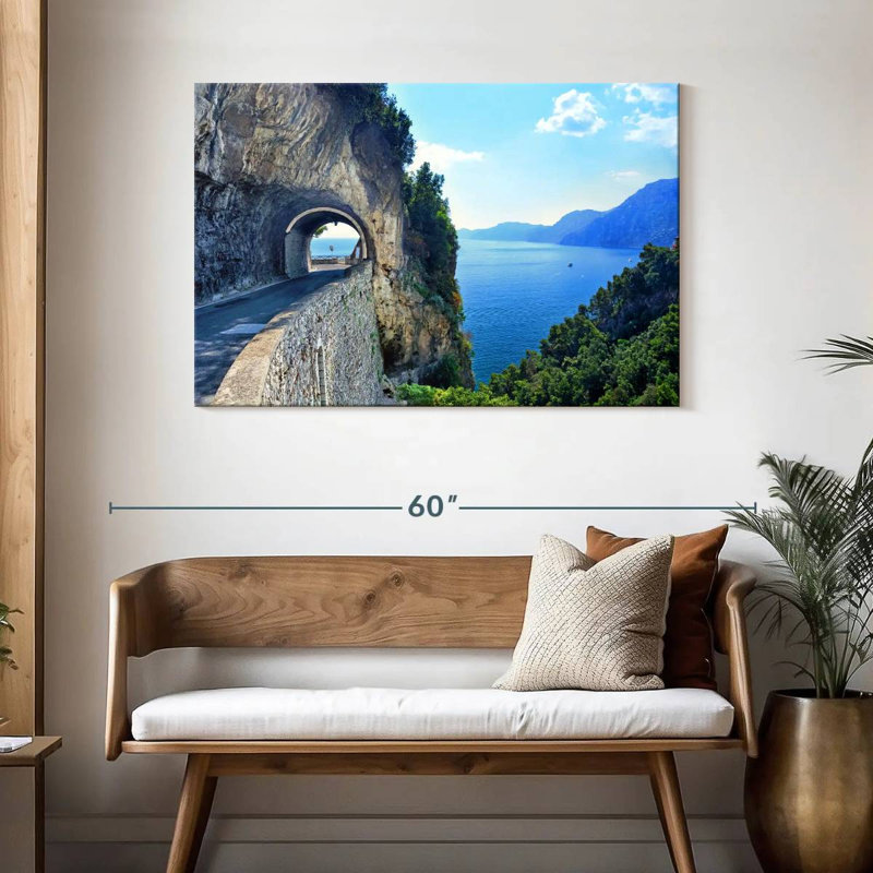 Lilie Amalfi Highway Tunnel, 30" H x 45" W