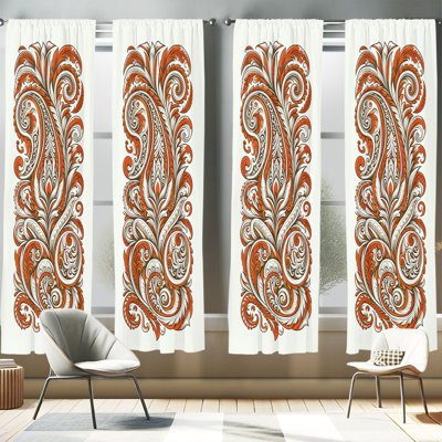 Chrystyan Semi Sheer Curtain