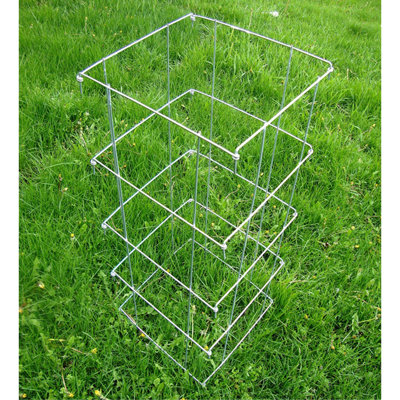  8-Leg Big Brother Square Collapsible Tomato Cages, 58in (Pack of 3)