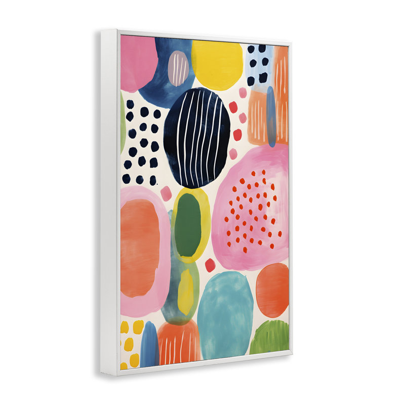 Art fantaisiste, estampe numérique encadrée par Petal Prints Design, Giclée encadrée blanc bord de mer, H 30 po x l 20 po