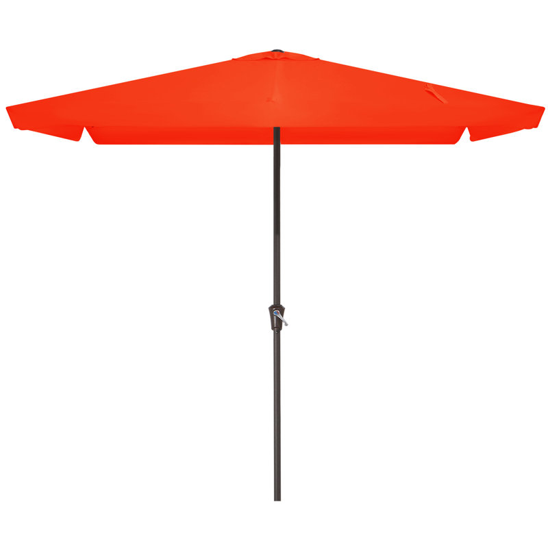 Parasol de marché extérieur 8 pi x 10 pi, Citrouille