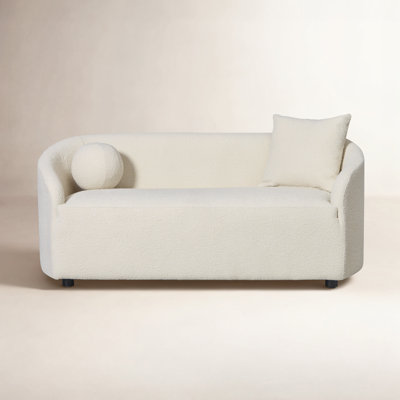 Deans 68" Boucle Upholstered Loveseat