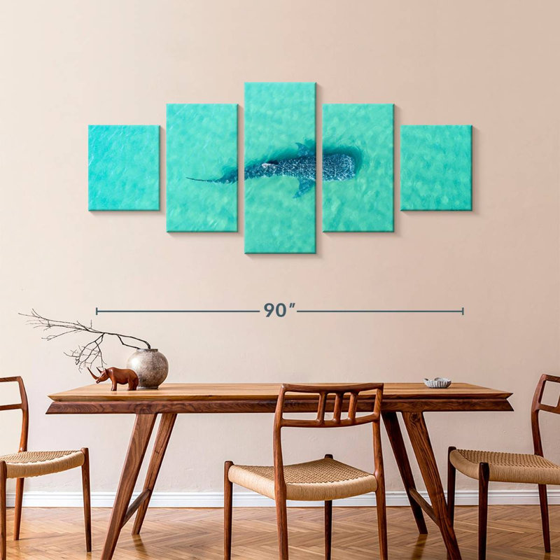La Paz Whale Shark, 42" H x 92" W