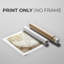 Dry Sand Dollar I - Impression sur toile seulement - NON-CADRE