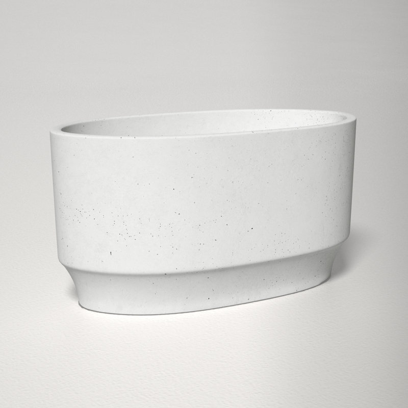 Fae Handmade Pot Planter, 6" H x 12" W x 6.75" D