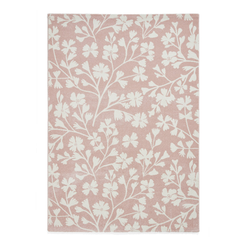 Catherine Lansfield Floral Area Rug, Rectangle 80 x 150 cm
