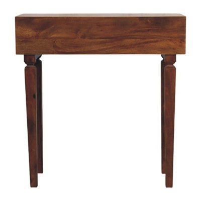 Console en bois texturé Cadix