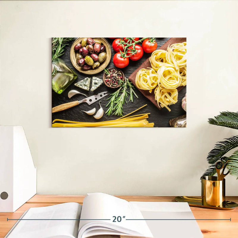 Yarlin Cooking Pasta, 8" H x 12" W