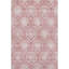Tapis rose Prisco lavable à la machine de qualité supérieure-1608428254