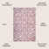 Mashawna Blocks Modern Geometric Rose/White Rug