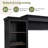 For Tvs Up To 70 Inches With Bookshelves, Adjustable Shelves, Wine Rack, Mid-Century Style Large Media Console-1682352962