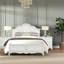 Mobilier de chambre à coucher de style traditionnel 1pc Lychee