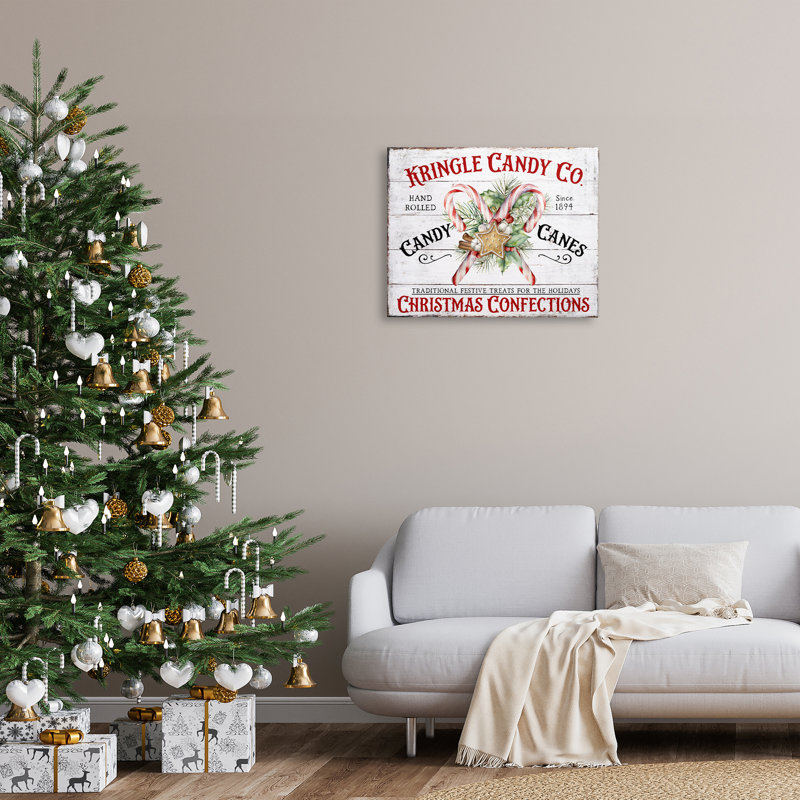Art mural sur toile Fresh Christmas Confections par Creatif Belle, H 24 po x l 30 po