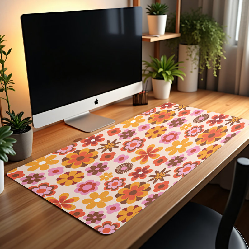 Polyester Desk Pad, 31.5x15.5