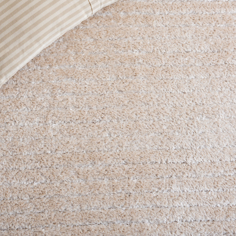 Tahoe Shag Performance Solid Color Rug, Rectangle 6'7" x 8'7"
