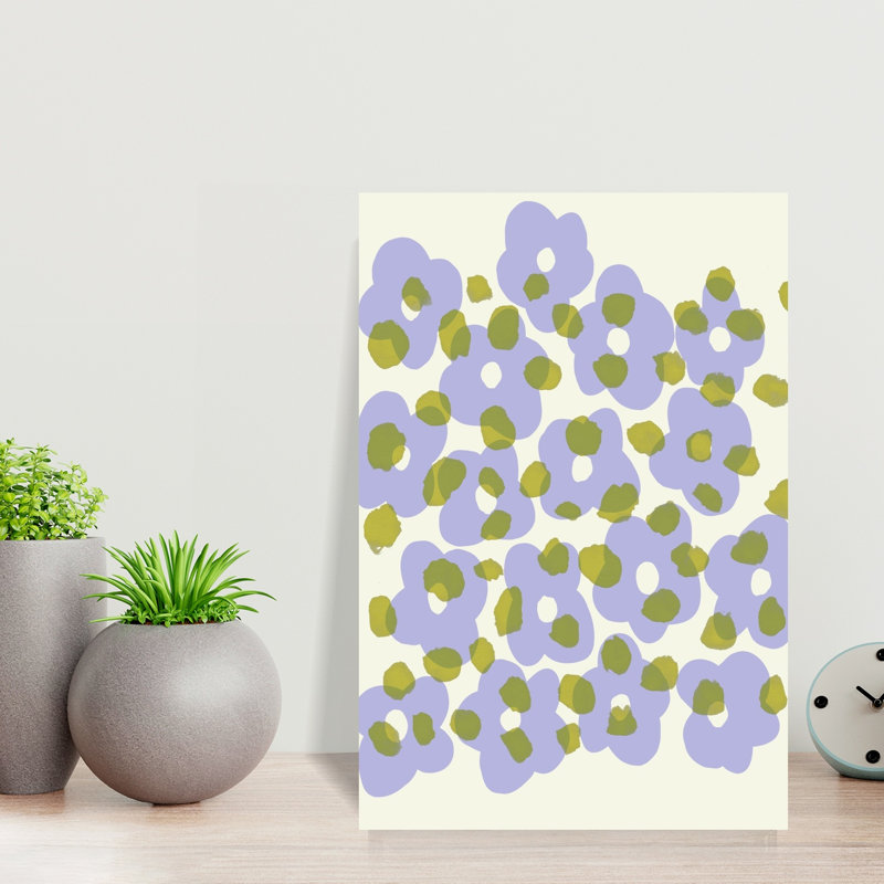 Purpleblossoms by Treechild - Wrapped Canvas Print, 45.72 cm H x 30.48 cm W