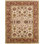Baku Hand Knotted Wool Oriental Area Rug in Ivory/Red
