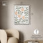 Tulipes avec toile abstraite avec fleurs abstraites par Art Remedy-104326487-104326494