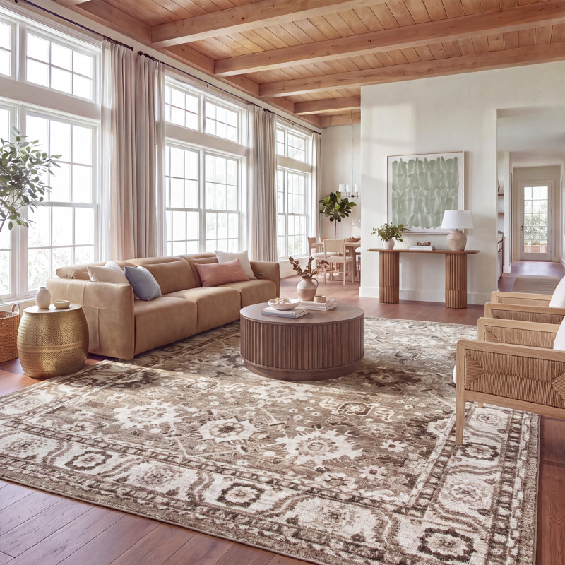 Hamadan Imaya retro oriental performance rug, Round 11'