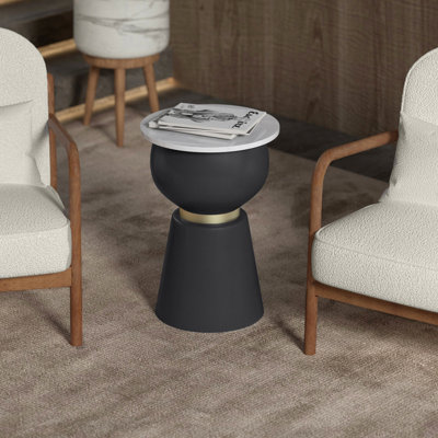 Table d'appoint Alora blanche