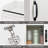 71'' Tall Bathroom Cabinet, Multi-Functional Slim Storage Cabinet-1917975176