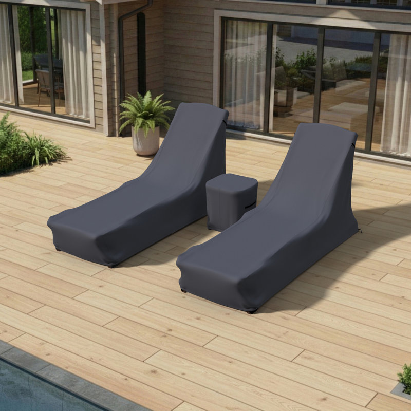 Ensemble de meubles d'extérieur 3 pièces Nautical