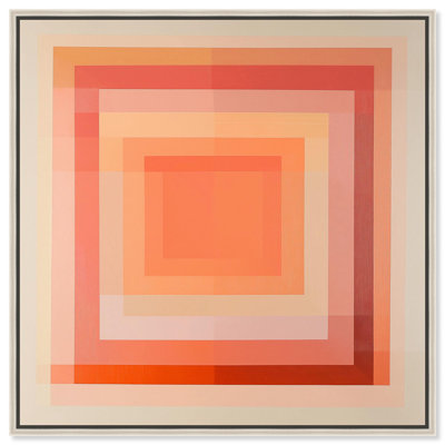 Art géométrique moderne sur toile Minimal Color Blocks III par Art Remedy