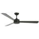 52" Tora 3 - Blade Standard Ceiling Fan with Remote Control