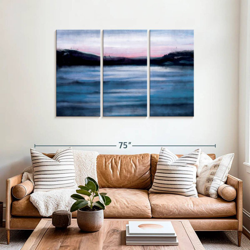 Avery Landscape Abstract Silhouette, 36" H x 57" W