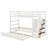 Twin Over Twin Bunk Bed With Trundle-1862425547