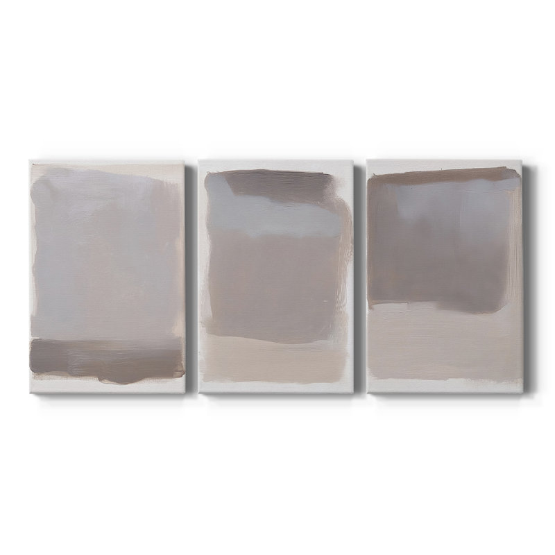 Série ABSTRACT DCCXLII - Toile tendue sur mesure - 3 pièces, H 12 po x l 24 po