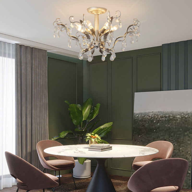Lustre unique à 8 lumières Reale